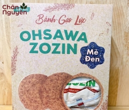 Bánh gạo lứt Zozin mè đen 