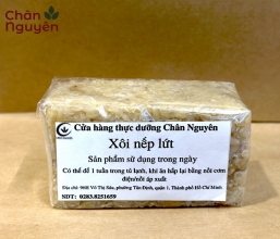 Xôi nếp lứt đậu phộng 