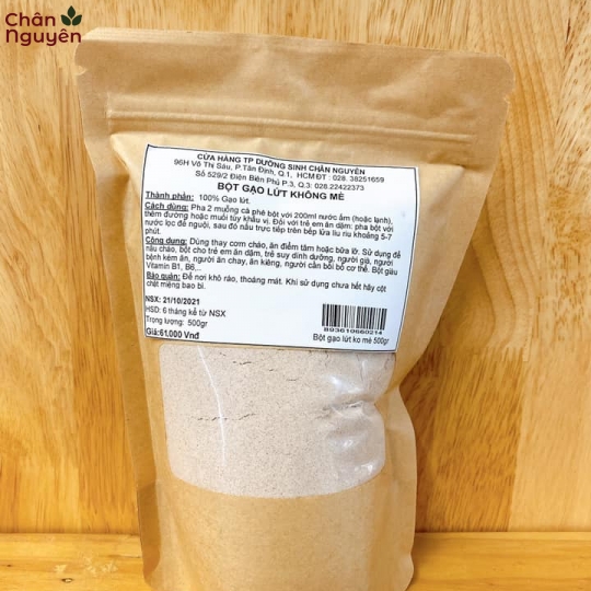 Bột gạo lứt (500g) 