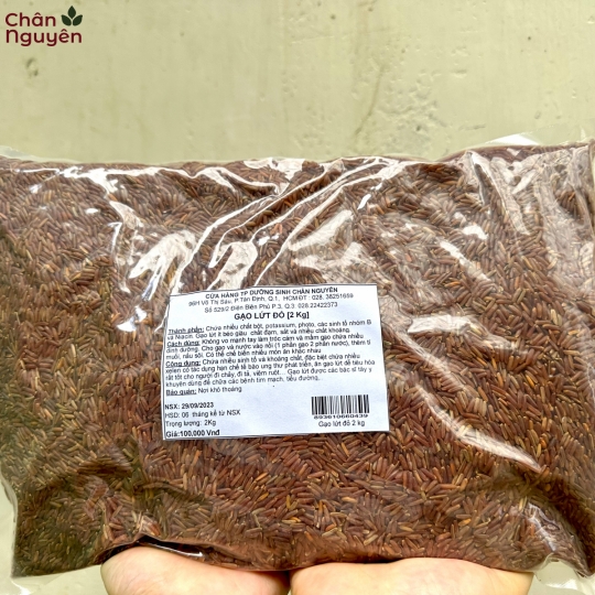 Gạo lứt đỏ (2kg) 