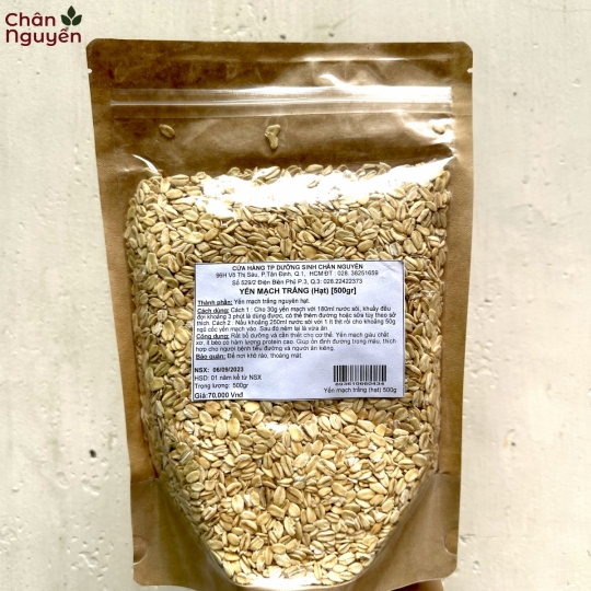 Yến mạch trắng - hạt (500g) 