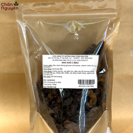 Nho khô 3 màu (500g) 