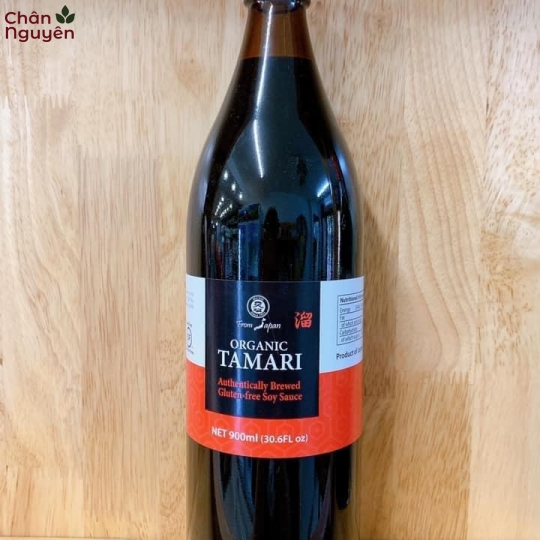 Nước tương Tamari Muso (chai) (900ml) 